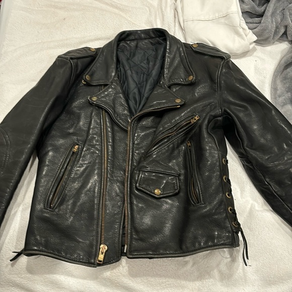 Vintage Park V Leather Jacket - Picture 1 of 3